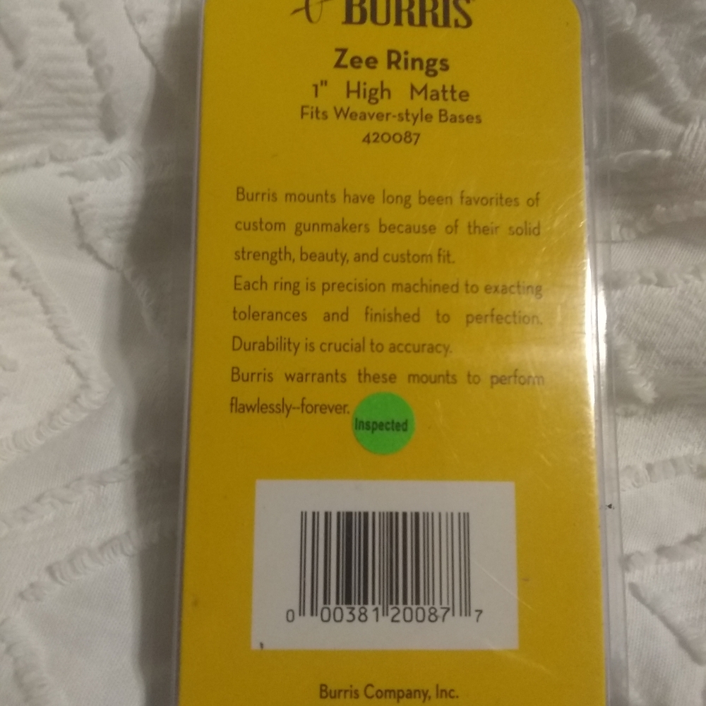 Burris Zee Rings - Picture 3 of 8